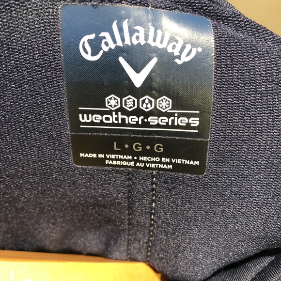 Callaway Weather Series Men's L Pullover 1/4 Zip - Picture 5 of 5